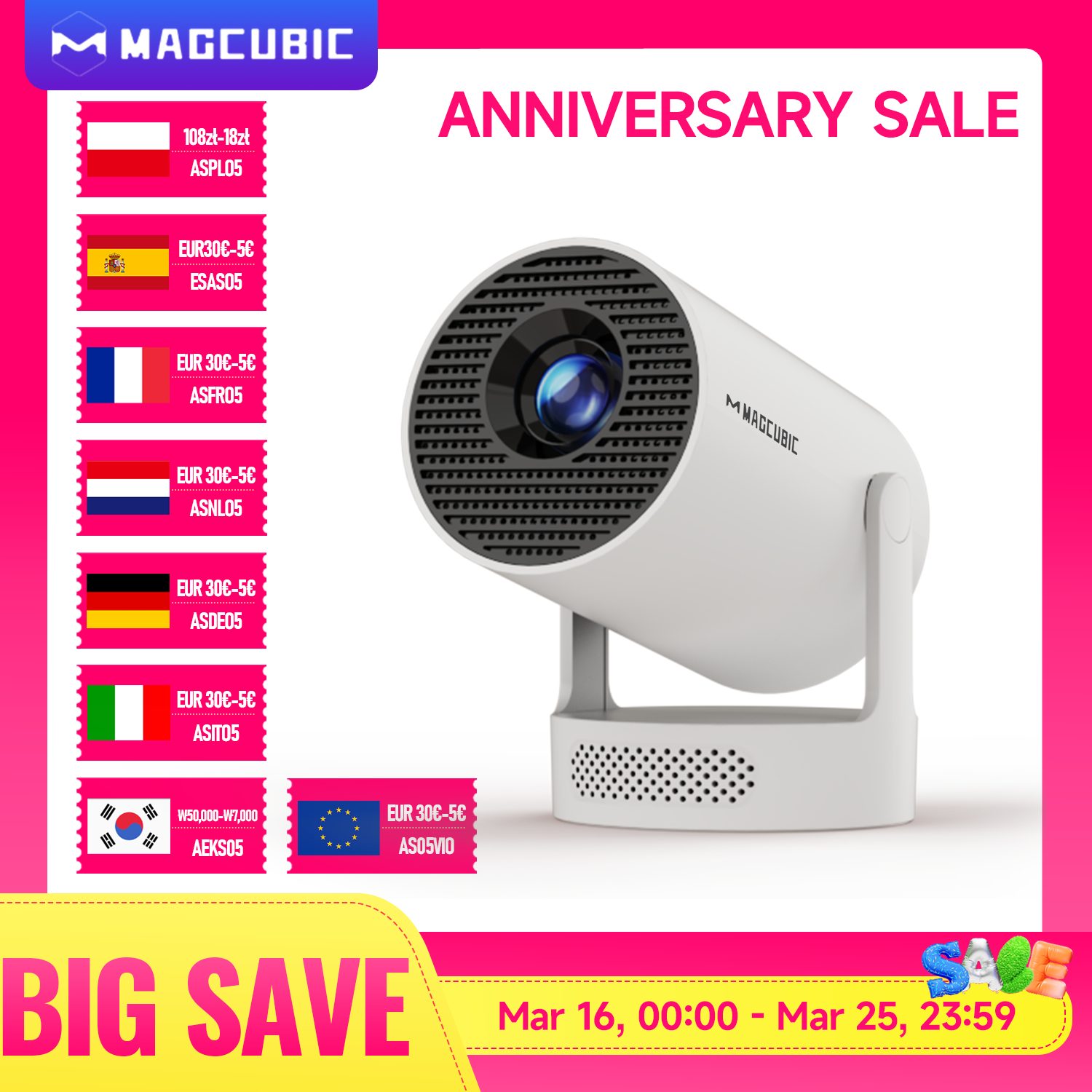 Magcubic HY300 Pro+ Review: Cine portátil con Android