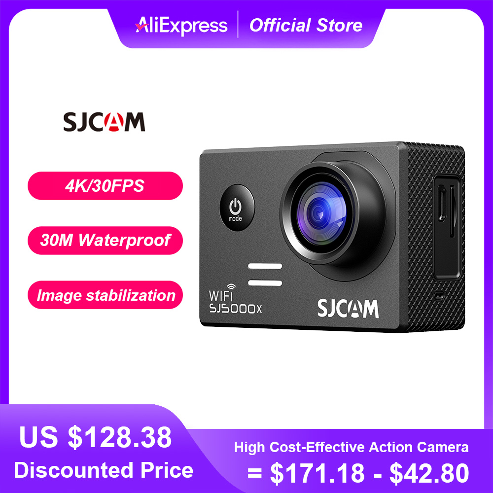 La SJCAM SJ5000X: 4K resistente para aventuras reales