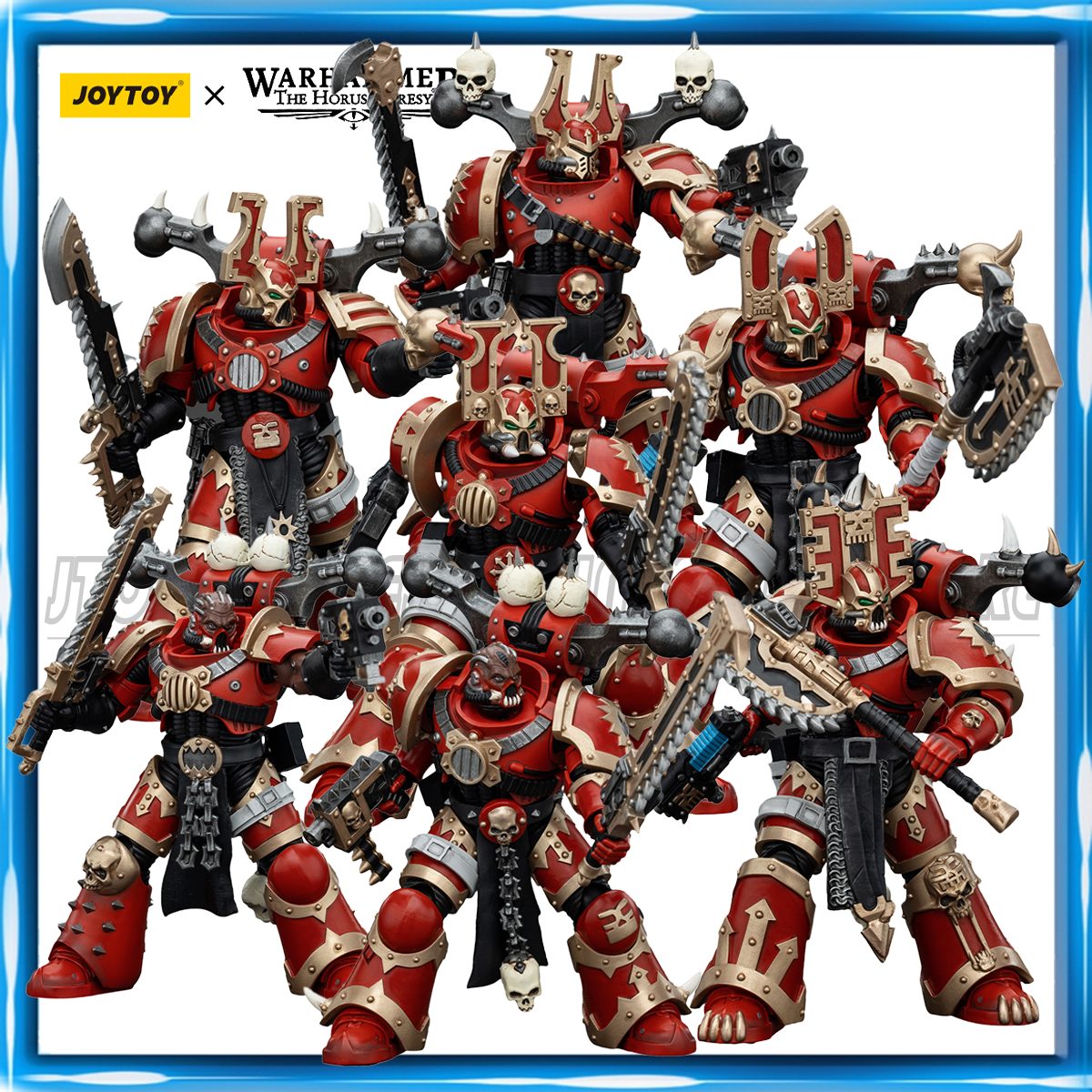 Análisis del set de figuras Warhammer 40K World Eaters