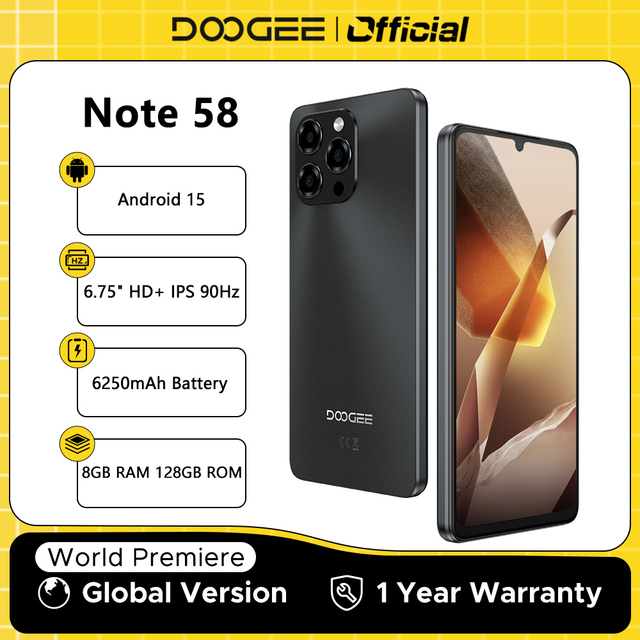 Análisis DOOGEE Note 58: autonomía extrema y Android fresco