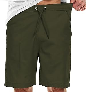 Análisis de los pantalones cortos casuales grandes y altos