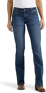 Jeans de corte bota con elástico: comodidad clásica