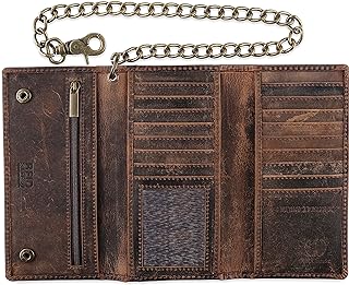 Billetera con cadena: estilo seguro para tu día a día