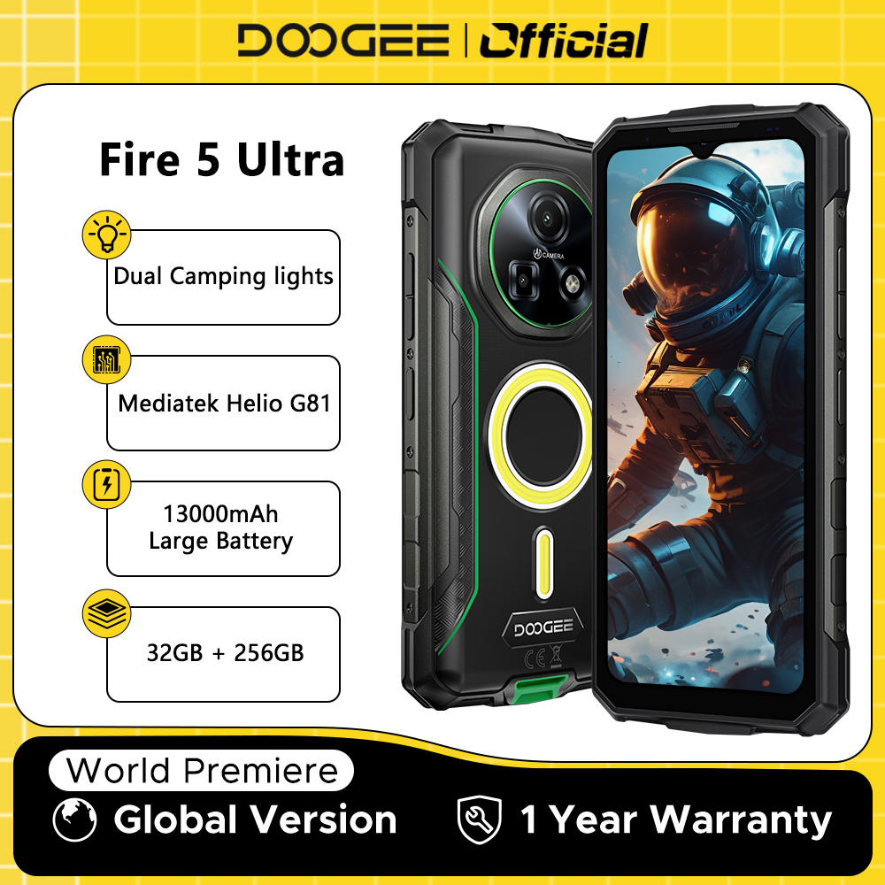 Análisis del DOOGEE Fire 5: Batería extrema y resistencia total