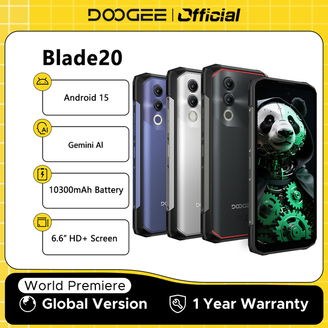 DOOGEE Blade20: La batería que no se rinde