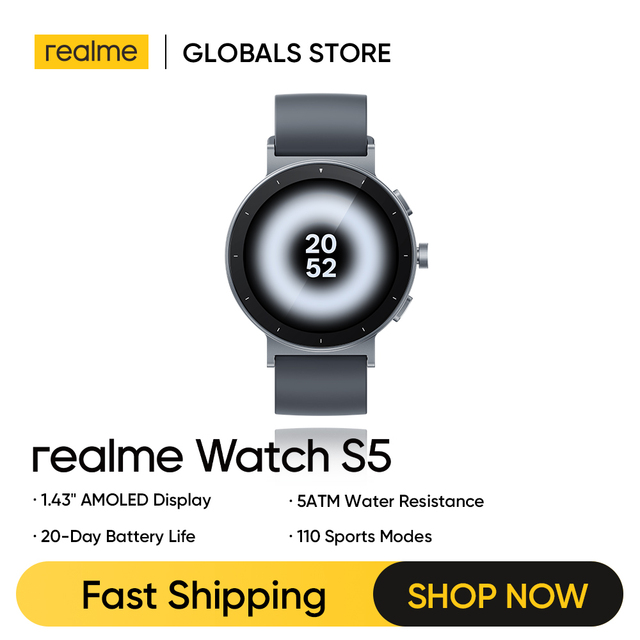 realme Watch S5: Pantalla AMOLED y Resistencia 5ATM Analizada