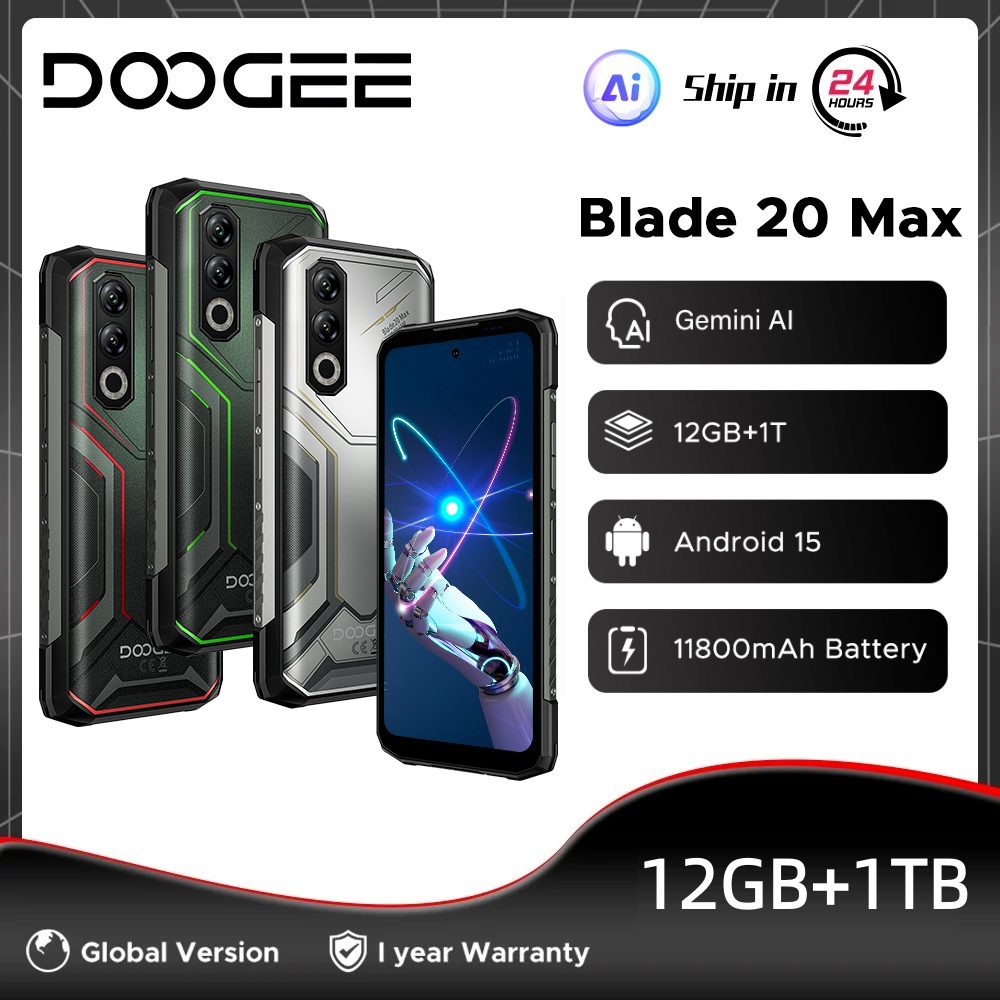 DOOGEE Blade20 Max: Resistencia y batería insuperables