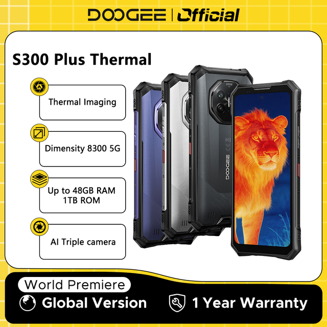 Resistencia extrema con cámara térmica | Review DOOGEE S300 Plus