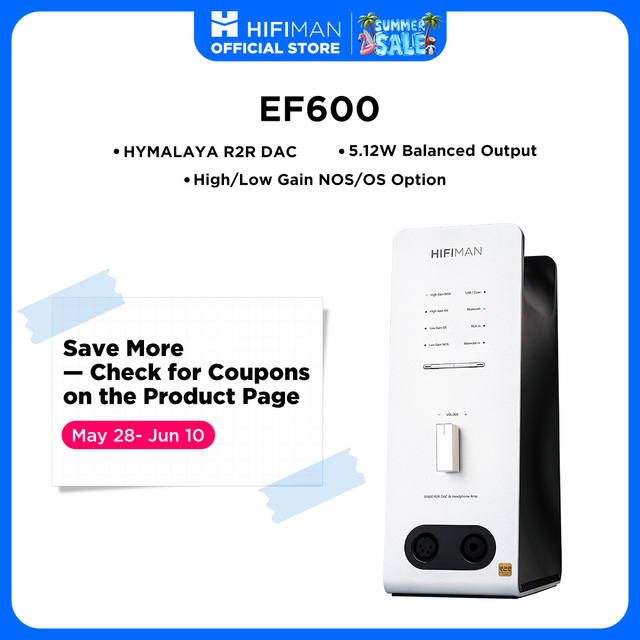 HIFIMAN EF600 Bluetooth DAC/Amplifier/Headphone Stand