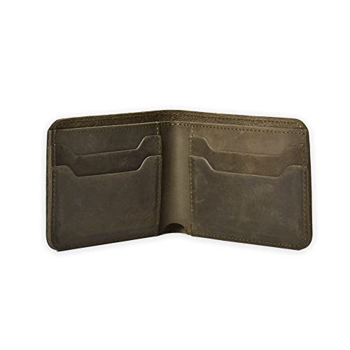 Billetera de cuero clásica y resistente para el día a día