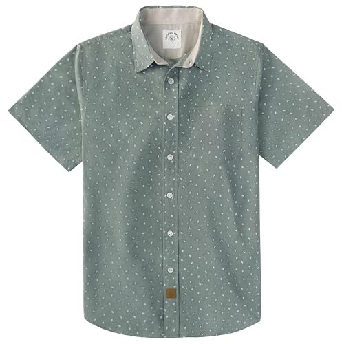 Dubinik® Mens Short Sleeve Button