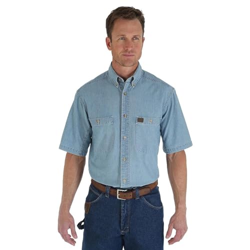WranglermensChambray Work Shirt