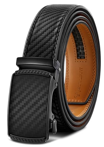 BULLIANT Men\'s Belt,Slide Ratchet Belt