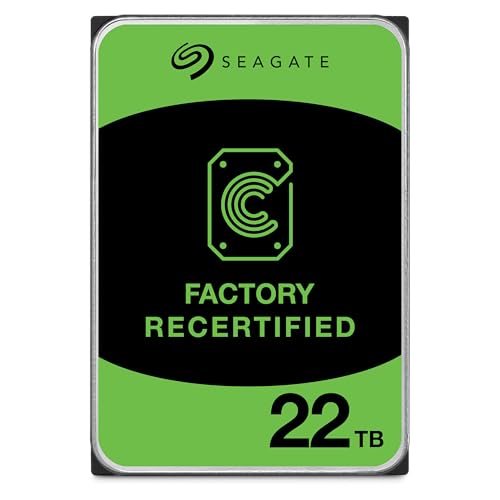 Seagate Exos 22TB: Almacenamiento Renovado