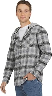 Camisa de franela con capucha