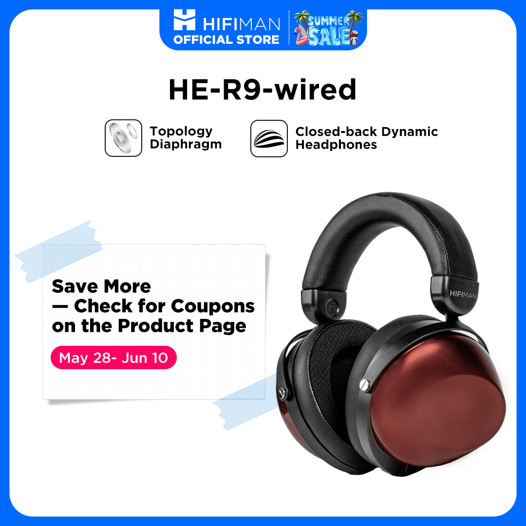 HIFIMAN HE-R9: Sonido envolvente y aislamiento robusto
