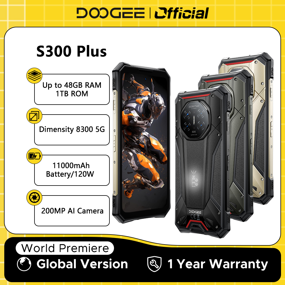 World Premiere DOOGEE S300 Plus