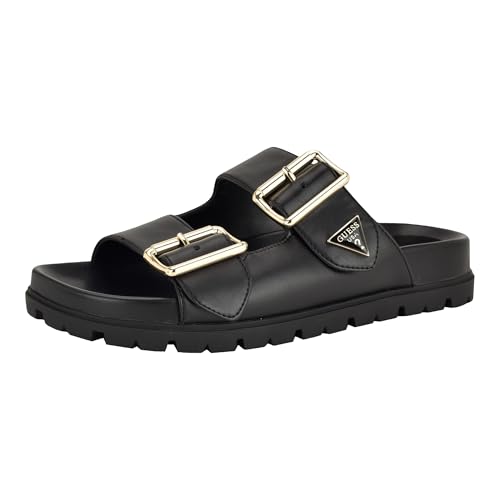 Guess Women's Fasten Sandal, Black