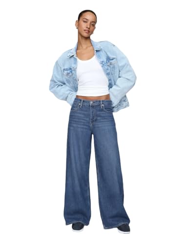 GAP Women's Mid Rise Baggy