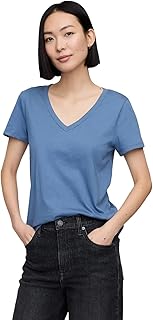 Camiseta con cuello en V