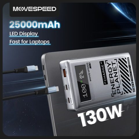 Probatina powerbank MOVESPEED M25 25000mAh & 130W