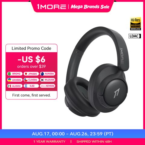 Unos auriculares inalámbricos que silencian el mundo