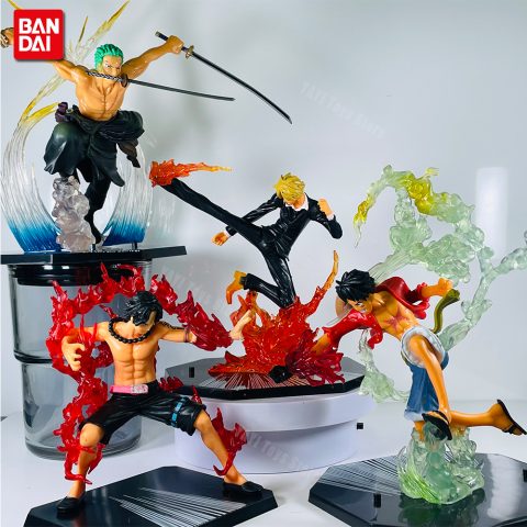Figuras One Piece en maxi detalle y poses célebres de combate