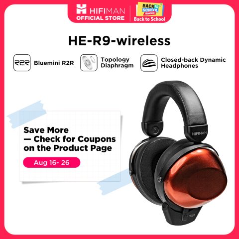 HIFIMAN HE-R9 Dynamic Closed-Back Over-Ear