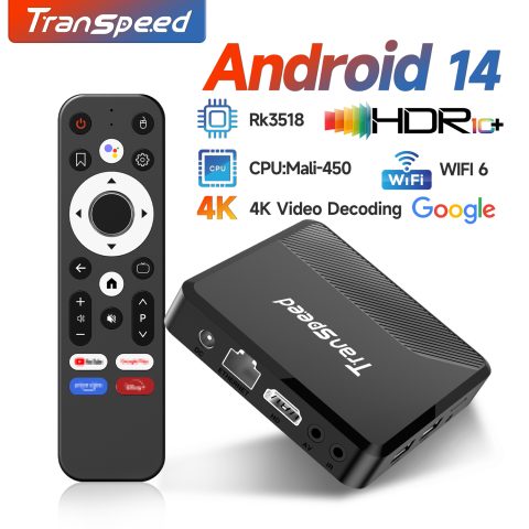 Transpeed Android 14 4K HDR10+