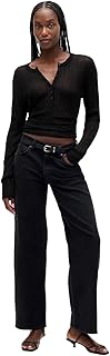 Jeans sueltos de talle bajo para mujer: el look 90s sin esfuerzo