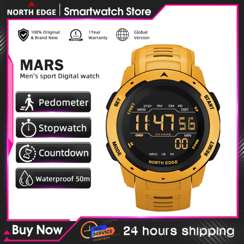 NORTH EDGE: reloj digital robusto para cada día