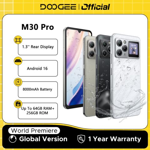World Premiere DOOGEE M30 Pro