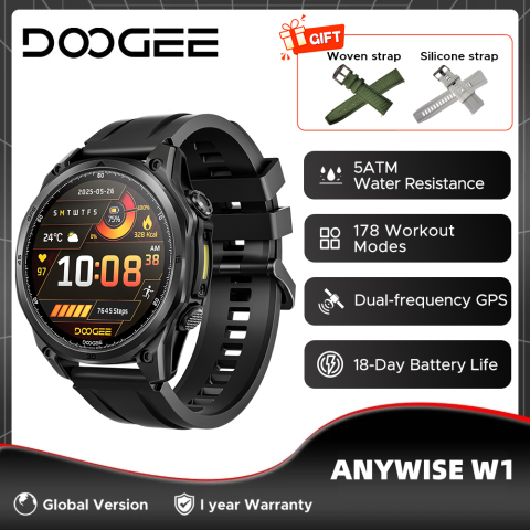 El smartwatch resistente con GPS de doble banda