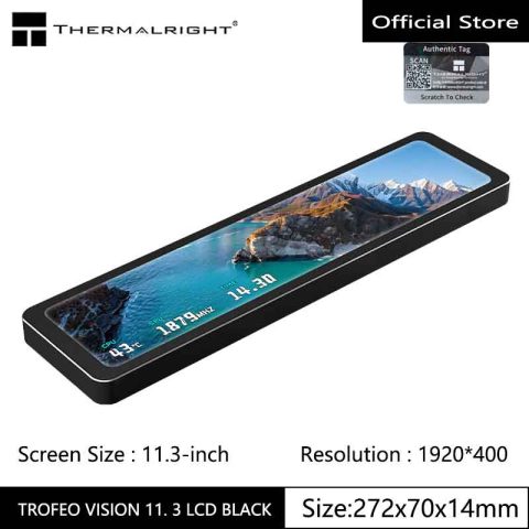 Thermalright TROFEO VISION: pantalla LCD magnética para tu PC