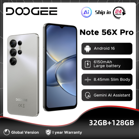 DOOGEE Note56X Pro: batería enorme y 128GB por menos de lo que crees