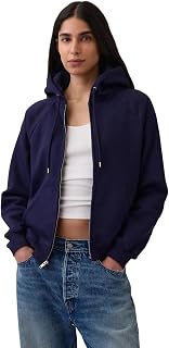 Sudadera con capucha y cremallera completa: versátil y cómoda