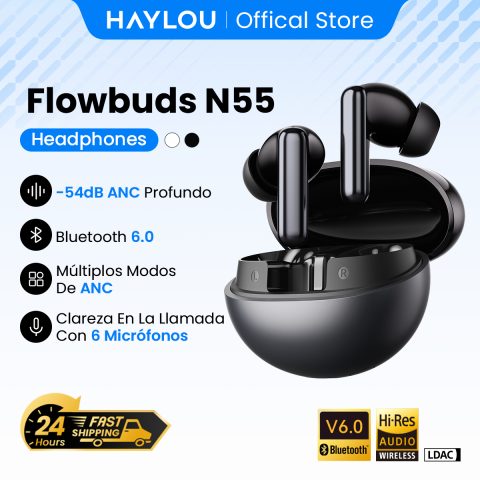 HAYLOU Flowbuds N55: Sonido envolvente y llamadas claras