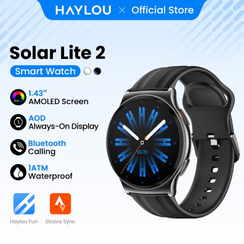 HAYLOU Solar Lite 2: Un smartwatch elegante que vigila tu salud