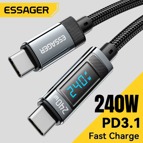 Cable 240W que carga todo, sin complicaciones