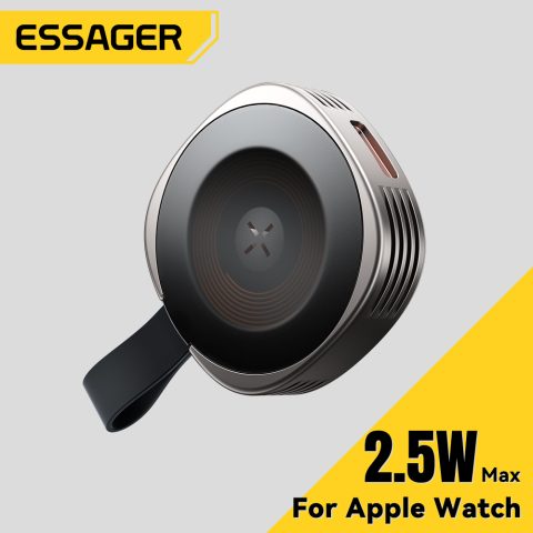 Essager: cargador magnético inalámbrico para tu iWatch, práctico y portátil