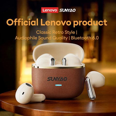 Lenovo LE-230: audífonos TWS con Bluetooth 6.0 y cancelación de ruido ENC para llamadas