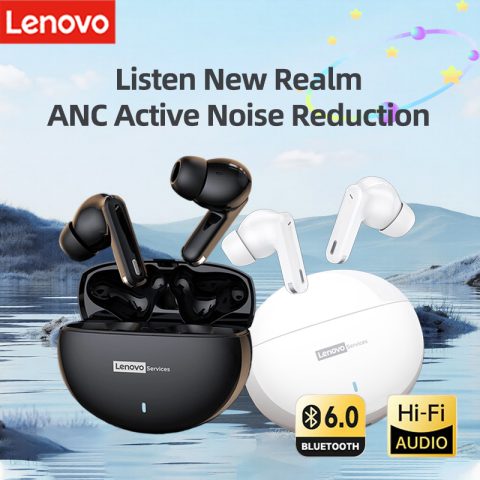 Lenovo LE253: auriculares TWS con ANC y Bluetooth 6.0