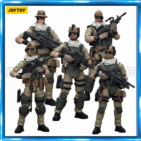 JOYTOY 1/18 Delta Assault Squad: figuras de acción militares al detalle