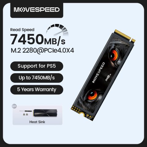 Análisis del SSD MOVESPEED: velocidad de sobra para gamers y creadores