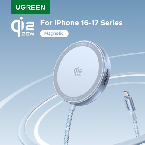 UGREEN Magflow Qi2.2 25W: el cargador magnético que pega y acelera
