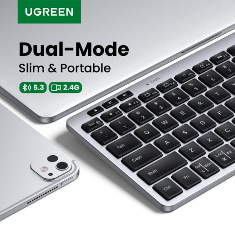 Un teclado compacto y versátil para tu oficina móvil