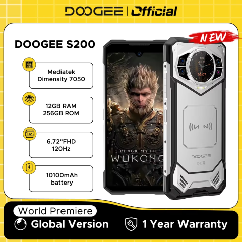 DOOGEE S200: Resistencia y potencia en un solo smartphone