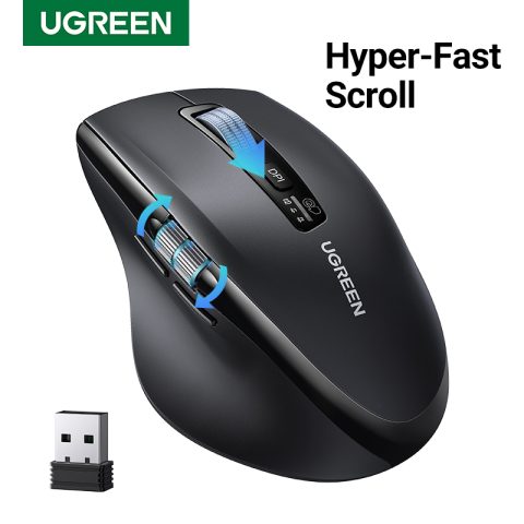 Análisis del ratón UGREEN Hyper-Fast Scroll: velocidad y comodidad